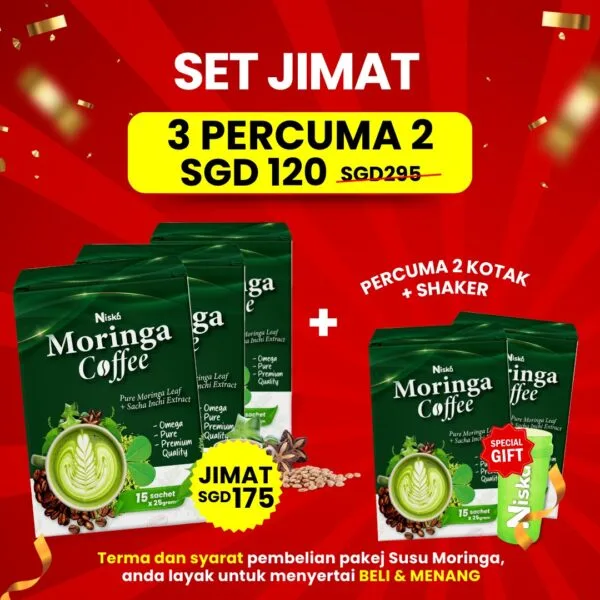 SET JIMAT 3 PERCUMA 2